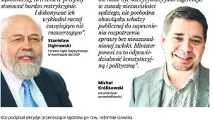 Spór o decyzje o przenoszeniu sędziów