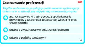 Zastosowanie preferencji