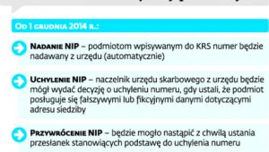 Nadawanie numeru identyfikacji podatkowej