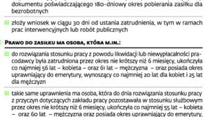 Zasady ubiegania się o świadczenia przedemerytalne