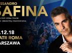 ALESSANDRO SAFINA włoski POP – OPERA tenor wystąpi po raz pierwszy w Warszawie!